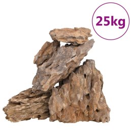 VidaXL Kamienie dragon stone, 25 kg, różne kolory, 10-30 cm