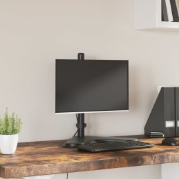 VidaXL Stojak na monitor, czarny, stalowy, VESA 75/100 mm