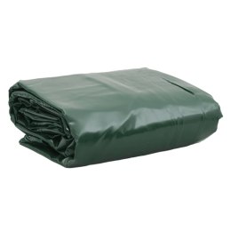 VidaXL Plandeka, zielona, 3x3 m, 650 g/m²