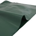 VidaXL Plandeka, zielona, 4x7 m, 650 g/m²