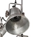 VidaXL Lampa wisząca, 25 W, srebro vintage, 30x30x100 cm, E27