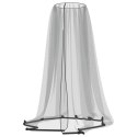 VidaXL Moskitiera pod parasol, czarna, Φ300x230 cm