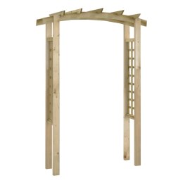 VidaXL Pergola w kształcie łuku, 150 x 60 x 210 cm, drewno