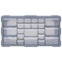 VidaXL Organizer z 22 szufladkami, 49x16x25,5 cm