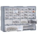 VidaXL Organizer z 40 szufladkami, 52x16x37,5 cm