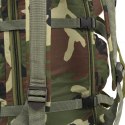 VidaXL Torba wojskowa 3-w-1, worek w stylu militarnym, 90 L, moro