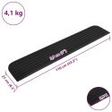 VidaXL Rampy progowe, 2 szt., 110x21x2,5 cm, gumowe