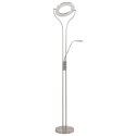 VidaXL Lampa stojąca, 18 W, srebrna, 180 cm, przyciemniana