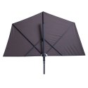 Madison Parasol Sun Wave, 270 x 150 cm, taupe, PAC3P015