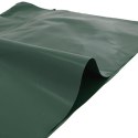 VidaXL Plandeka, zielona, 4x4 m, 650 g/m²