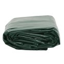 VidaXL Plandeka, zielona, 3x5 m, 600 g/m²