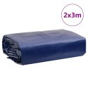 VidaXL Plandeka, niebieska, 2x3 m, 650 g/m²