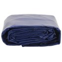 VidaXL Plandeka, niebieska, 3,5x5 m, 650 g/m²