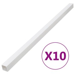 VidaXL Kanał elektroinstalacyjny, 150x50 mm, 10 m, PVC