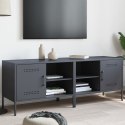 VidaXL Szafki pod TV, 2 szt., antracytowe, 68x39x50,5 cm, stalowe