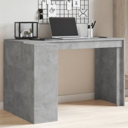 VidaXL Biurko, szarość betonu 123,5x73,5x75 cm materiał drewnopochodny