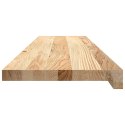 VidaXL Stopnie schodowe, 4 szt., surowe 100x30x2 cm lite drewno dębowe