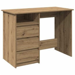 VidaXL Biurko Artisan Oak 102x50x75 cm Drewno klejone