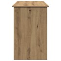 VidaXL Biurko Artisan Oak 102x50x75 cm Drewno klejone