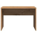 VidaXL Taboret toaletowy Artisan Oak 70x35x45 cm Drewno klejone