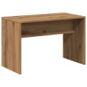 VidaXL Taboret toaletowy Artisan Oak 70x35x45 cm Drewno klejone