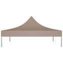 VidaXL Dach namiotu imprezowego, 3 x 3 m, kolor taupe, 270 g/m²