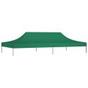 VidaXL Dach do namiotu imprezowego, 6 x 3 m, zielony, 270 g/m²