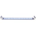 VidaXL Lampa LED do akwarium, IP67, aluminiowa, 100-110 cm