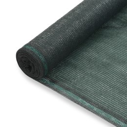 VidaXL Siatka ochronna do kortu tenisowego, HDPE, 1,8x25 m, zielona