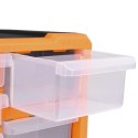 VidaXL Organizery z 12 szufladkami, 2 szt, 26,5x16x26 cm