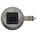 VidaXL Okrągłe lampy solarne na zewnątrz, 6 szt., LED, 12 cm, białe