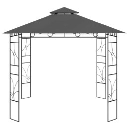 VidaXL Altana, 3x3x2,7 m, antracytowa, 160 g/m²