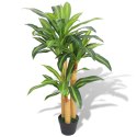 VidaXL Sztuczna dracena z doniczką, 100 cm, zielona