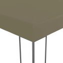 VidaXL Namiot ogrodowy, 3x3 m, taupe, 180 g/m²