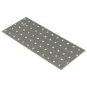 VidaXL Płytki perforowane, 40 szt., 2 mm, 240x100 mm, stal ocynkowana