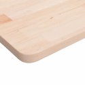 VidaXL Blat do łazienki, 80x40x2,5 cm, surowe lite drewno