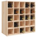 VidaXL Szafka na wino, 56x25x56 cm, lite drewno sosnowe