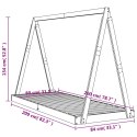 VidaXL Rama łóżka dla dzieci, 80x200 cm, drewno sosnowe