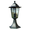 VidaXL Lampy ogrodowe, 2 szt., ciemnozielone/czarne, aluminium