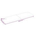 VidaXL Blat do łazienki, 200x60x(2-6) cm, surowe, lite drewno