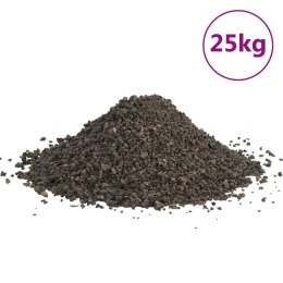 VidaXL Żwirek bazaltowy, 25 kg, czarny, 3-5 mm