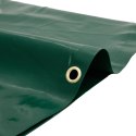 VidaXL Plandeka, zielona, 5x6 m, 650 g/m²