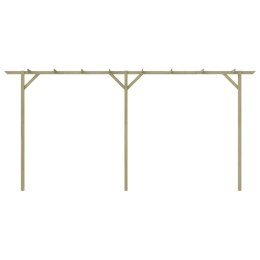 VidaXL Pergola ogrodowa, 410 x 40 x 203 cm, drewno