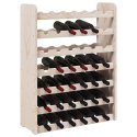 VidaXL Stojak na wino, 67,5x25x87 cm, lite drewno sosnowe