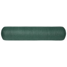 VidaXL Siatka cieniująca, zielona, 2x10 m, HDPE, 150 g/m²