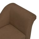 VidaXL Sofa dla psa, z poduszką, brązowa, 83x44x44 cm, pluszowa