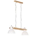 VidaXL Industrialna lampa wisząca, 25 W, biała, 109 cm, E27