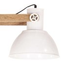 VidaXL Industrialna lampa wisząca, 25 W, biała, 109 cm, E27