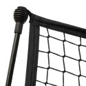 VidaXL Siatka do treningu baseballu/softballu, 241x106,5x216 cm, metal