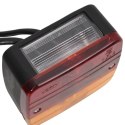 VidaXL Lampy do przyczepy, 2 szt., czerwone, 10,5x5x9,5 cm, 12 V